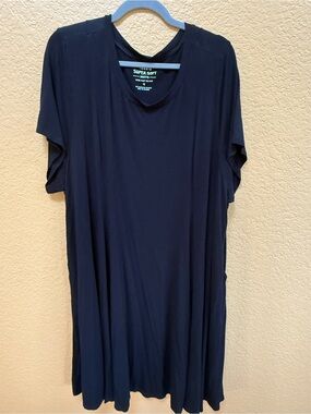 Torrid Plus Super Soft Flare Black Dress - Size 4